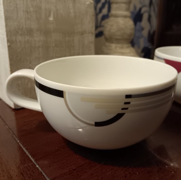 1980s Studio Nova Attitudes Tea, Coffee, Espresso, Cappuccino Art Deco Revival - Picture 3 of 11